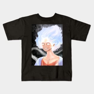 Gear 5 Luffy graphic Kids T-Shirt